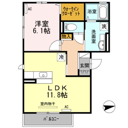 大和田駅 徒歩9分 2階の物件間取画像